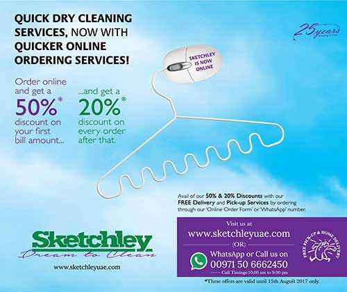 Sketchley Uae Dream To Clean Laundry Dry Cleaners